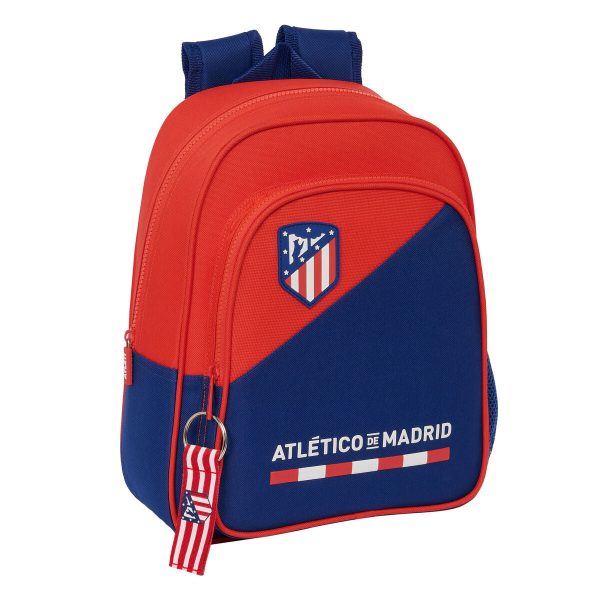 School Bag Atlético Madrid Blue Red 27 x 33 x 10 cm Online Sale