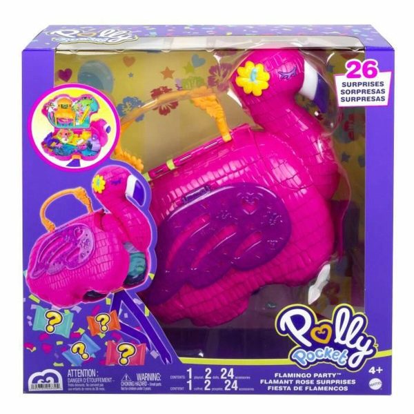 Playset Polly Pocket Flamingo Surprises Online now