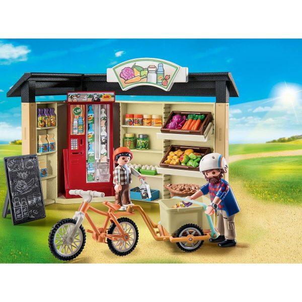 Playset Playmobil 71250 24-Hour Farm Store 83 Pieces For Sale