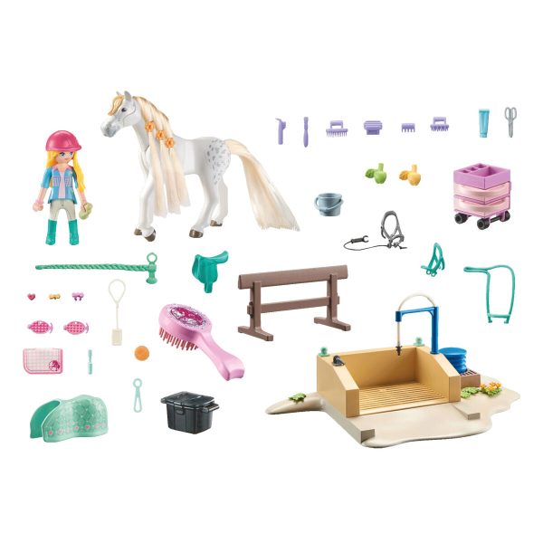 Playset Playmobil 71354 Horses of Waterfall 86 Pieces Cheap