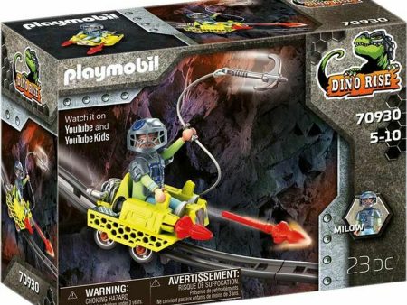 Playset Playmobil Dino Rise Mina Cruiser 70930 For Sale