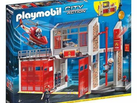 Playset City Action Fire Station Playmobil 9462 on Sale