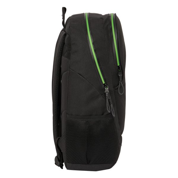 School Bag Kappa Black Black 32 x 44 x 16 cm Discount