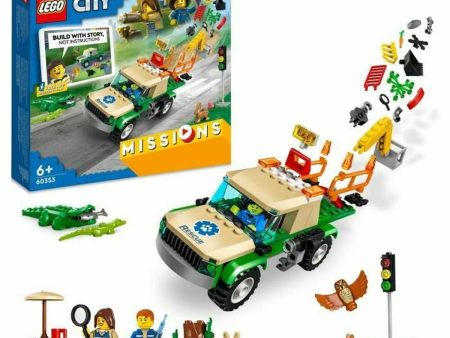 Playset Lego City 60353 Wild Animal Rescue Missions (246 Pieces) For Discount