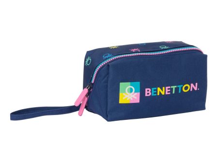 School Case Benetton Cool Navy Blue 22 x 10 x 10 cm Cheap