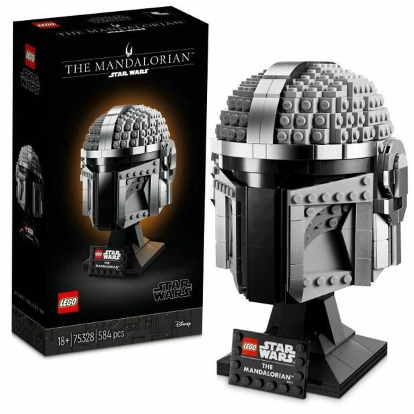 Playset Lego 75328 Star Wars The Mandalorian Helmet Fashion