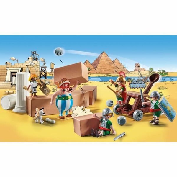 Playset Playmobil Astérix: Numerobis and the Battle of the Palace 71268 56 Pieces For Discount