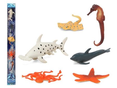 Set of Wild Animals Ocean 110319 (6 pcs) 100 cm on Sale