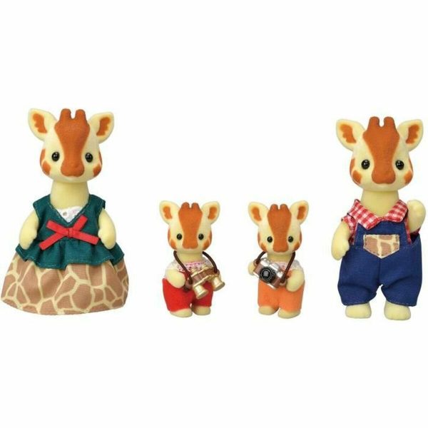 Set of Dolls Sylvanian Families The Giraffe Family Online Hot Sale