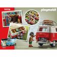 Vehicle Playset Playmobil 70176 Volkswagen T1 Bus Red Online Hot Sale