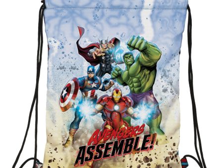 Backpack with Strings The Avengers Forever Multicolour 26 x 34 x 1 cm Online