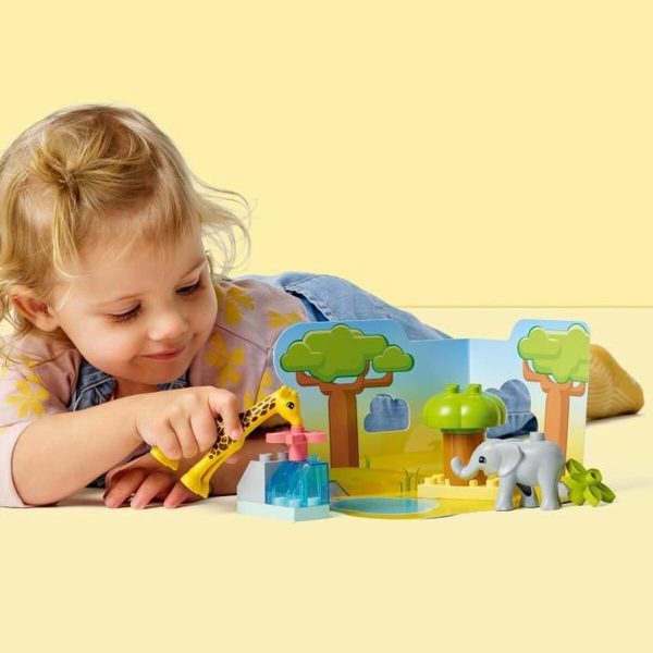 Playset Lego DUPLO African Wild Animals, 10 Pieces Discount