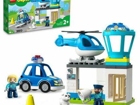 Playset Lego Police Station and Police Helicopter 40 Pieces Cheap