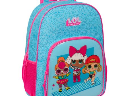 School Bag LOL Surprise! Divas Blue 33 x 42 x 14 cm Online Hot Sale