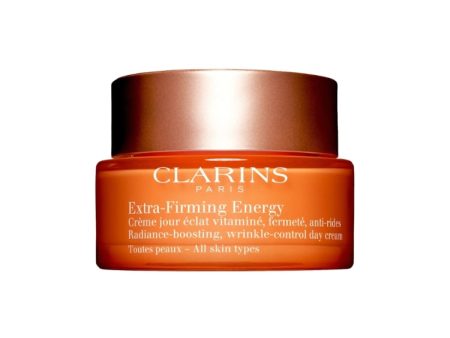 Clarins - Extra-Firming Energy - Crème Jour Éclat Vitaminé Fermeté Anti-Rides - Radiance-Boosting Wrinkle-Control Day Cream - Toute Peaux - All Skin Types Sale