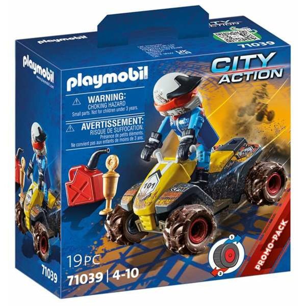 Playset Playmobil City Action Offroad Quad 19 Pieces 71039 Sale