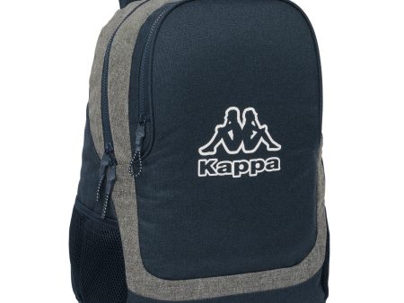 School Bag Kappa Dark navy Grey Navy Blue 32 x 44 x 16 cm Online Sale