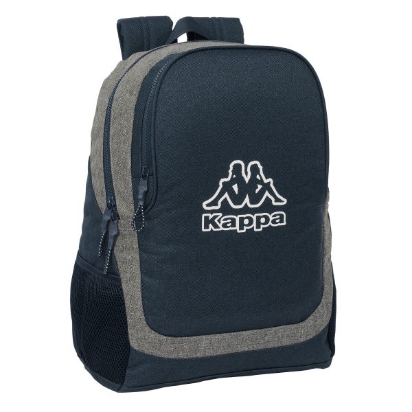 School Bag Kappa Dark navy Grey Navy Blue 32 x 44 x 16 cm Online Sale