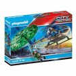 Playset  City Action Police helicopter: Parachute Chase Playmobil 70569 (19 pcs) Fashion