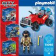 Playset Playmobil City Action Firefighters - Speed Quad 71090 on Sale