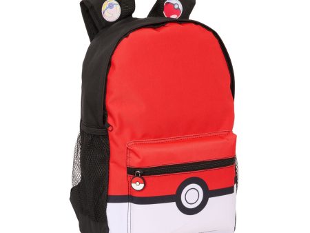 School Bag Pokémon Black Red 28 x 40 x 12 cm For Cheap