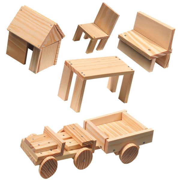 Playset SES Creative Joinery Workshop 57 Pieces on Sale