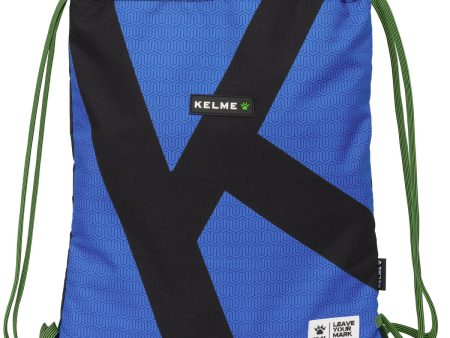 Backpack with Strings Kelme Royal Blue Black 35 x 40 x 1 cm For Sale