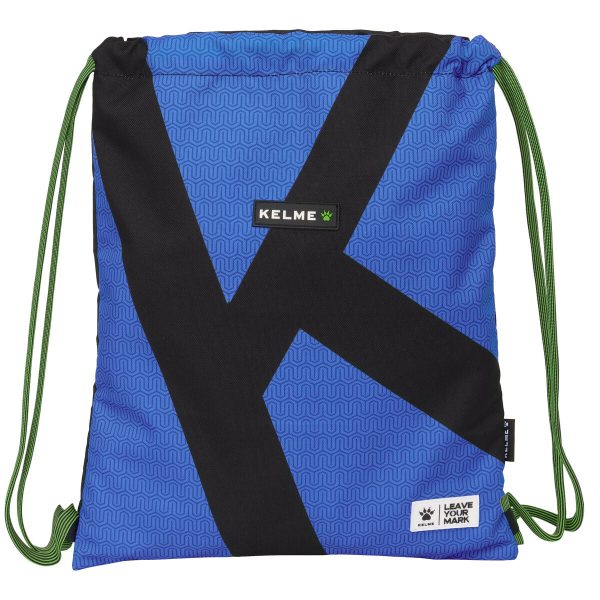 Backpack with Strings Kelme Royal Blue Black 35 x 40 x 1 cm For Sale