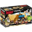 Playset Playmobil Astérix: Ordralfabetix Hut 71266 73 Pieces For Sale