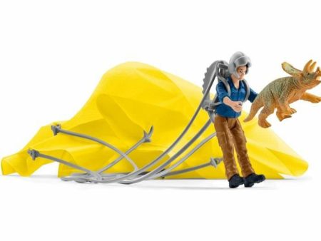 Playset Schleich Parachute Rescue Dinosaur Online Hot Sale