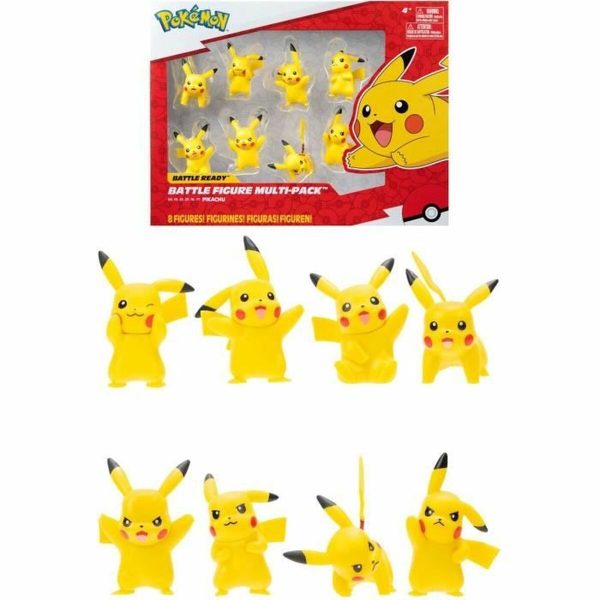 Set of Figures Pokémon Battle Ready! Pikachu Hot on Sale