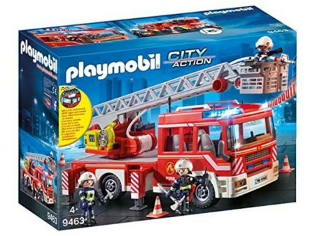 Vehicle Playset City Action Playmobil 9463 (14 pcs) Fire Engine Sale