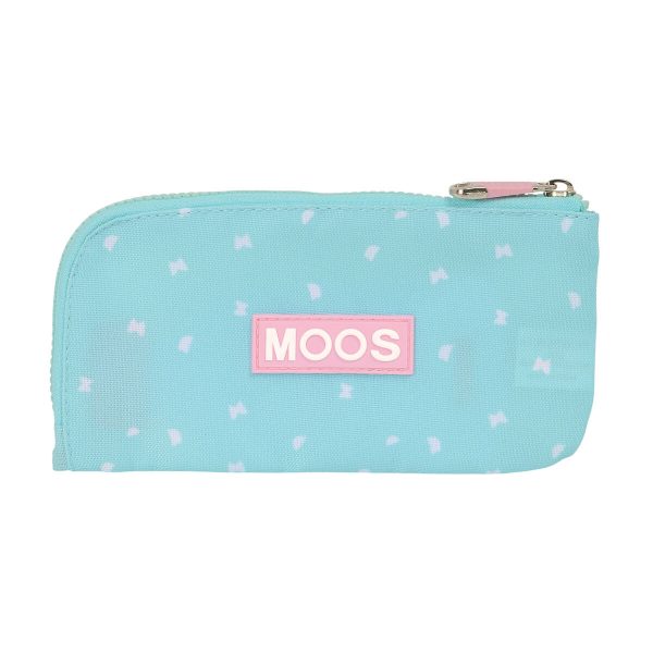 School Case Moos Butterflies Light Blue 23 x 11 x 1 cm Discount