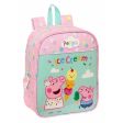 School Bag Peppa Pig Ice cream Pink 22 x 27 x 10 cm on Sale