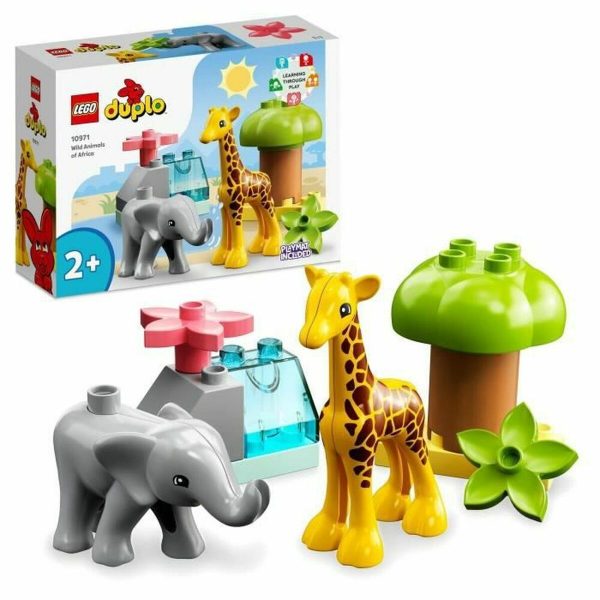 Playset Lego DUPLO African Wild Animals, 10 Pieces Discount