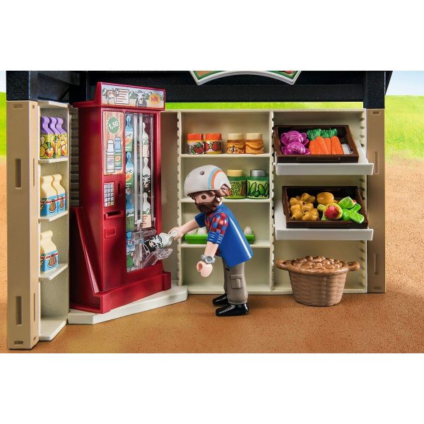 Playset Playmobil 71250 24-Hour Farm Store 83 Pieces For Sale