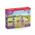 Playset Schleich Horse Club 18 Pieces Online now