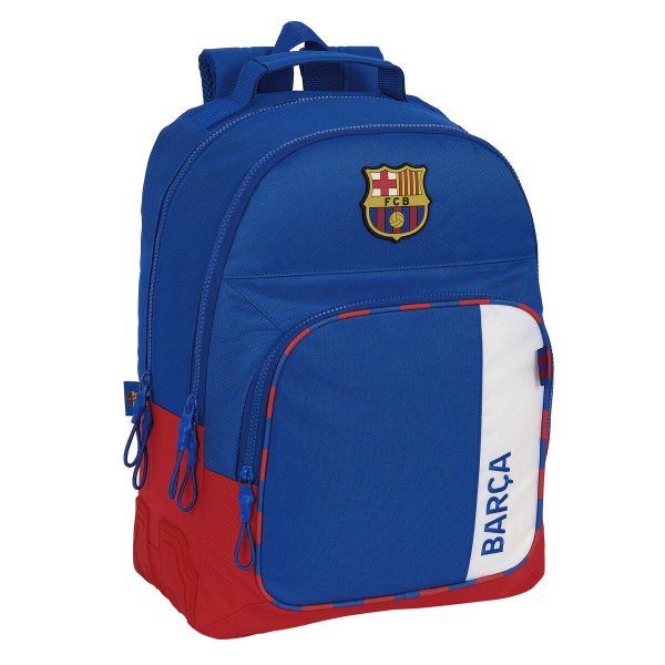 School Bag F.C. Barcelona Blue Maroon 32 x 42 x 15 cm Online