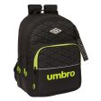 School Bag Umbro Lima Black 32 x 42 x 15 cm on Sale