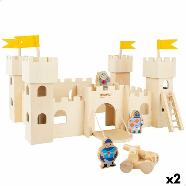 Castle Woomax Toy 9 Pieces 2 Units Online