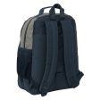 School Bag Kappa Dark navy Grey Navy Blue 32 x 42 x 15 cm Fashion