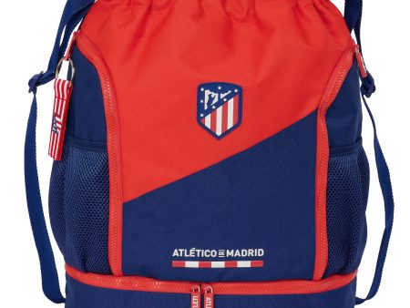 Child s Backpack Bag Atlético Madrid Blue Red 35 x 40 x 1 cm For Sale