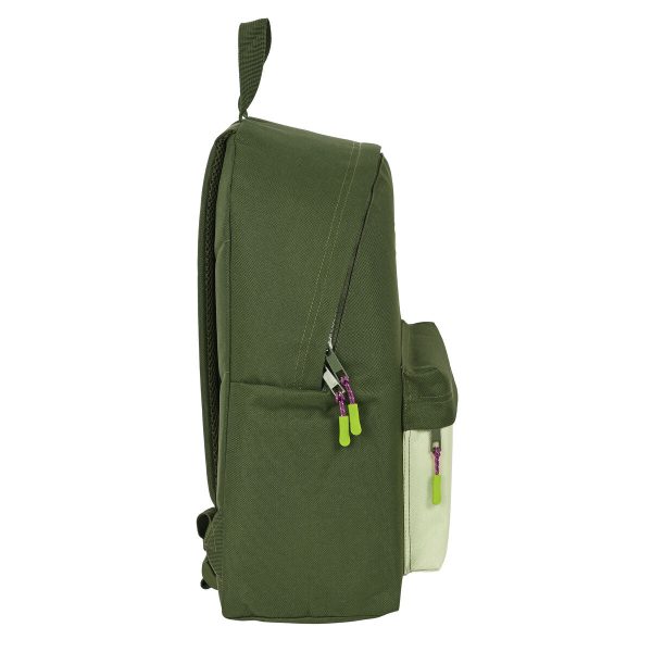 School Bag Munich Bright khaki Green 33 x 42 x 15 cm For Discount