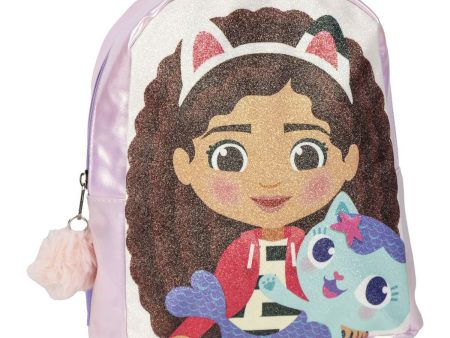 Casual Backpack Gabby s Dollhouse Pink 19 x 23 x 8 cm Fashion