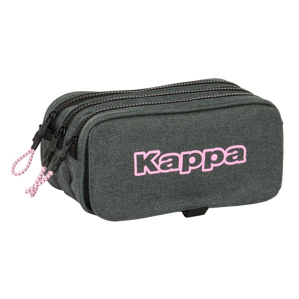 Triple Carry-all Kappa Silver pink Grey 21,5 x 10 x 8 cm Fashion